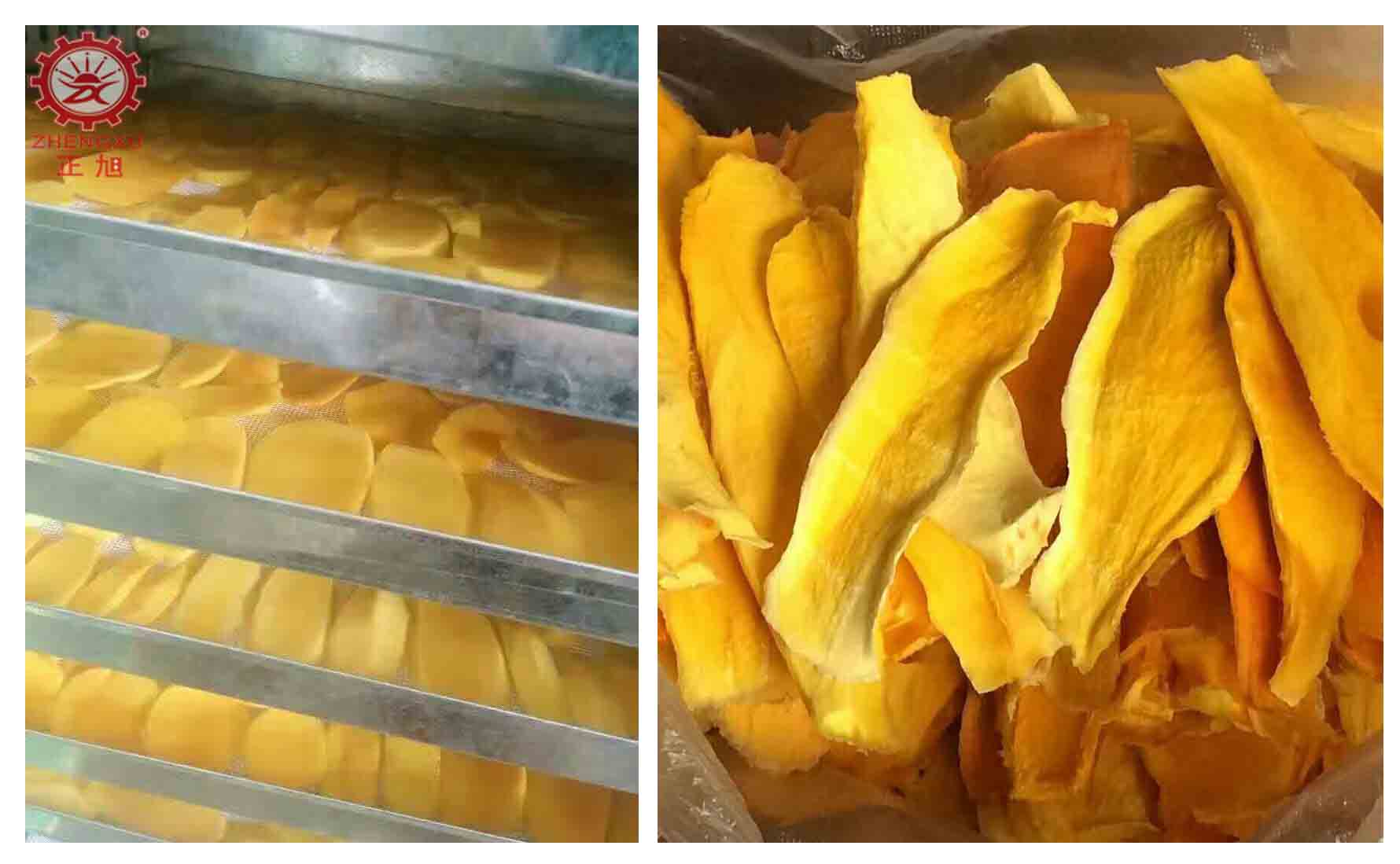 正旭芒果空氣能熱泵烘干效果 正旭芒果空氣能熱泵烘干效果