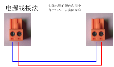 空氣源熱泵熱水機組安裝使用說明書——電源線接法示意圖 空氣源熱泵熱水機組安裝使用說明書——電源線接法示意圖